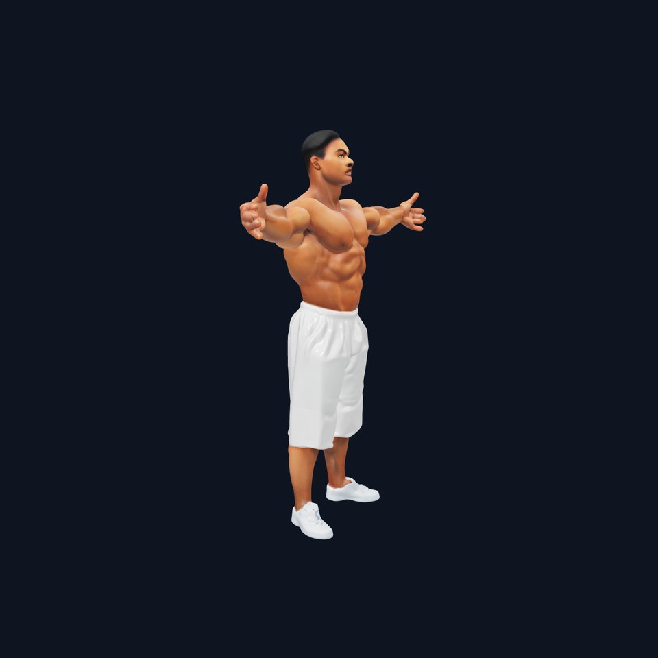 Athletic Male Fitness model pack
